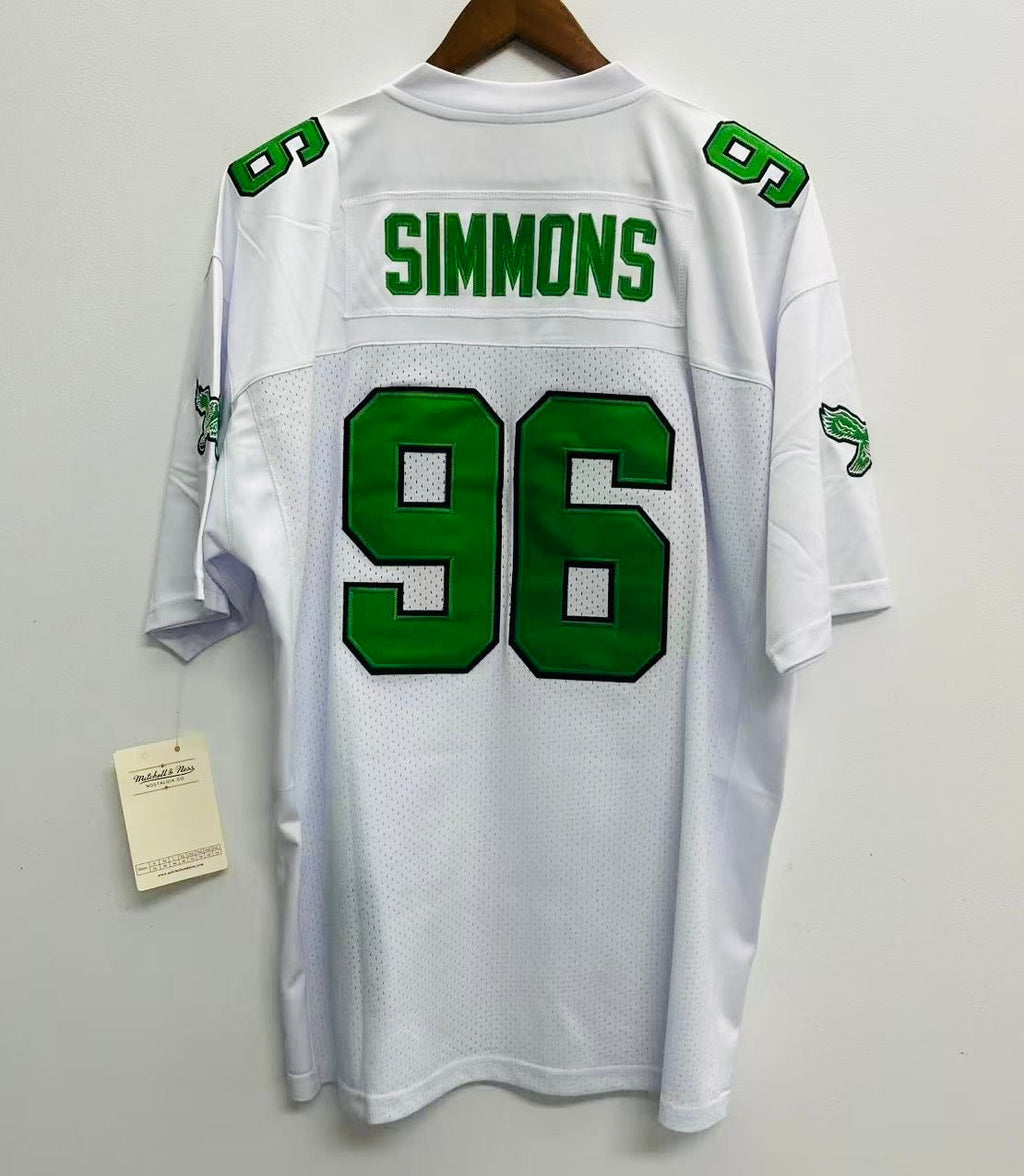 Clyde Simmons 1992 Philadelphia Eagles Jersey Mitchell & product image 1