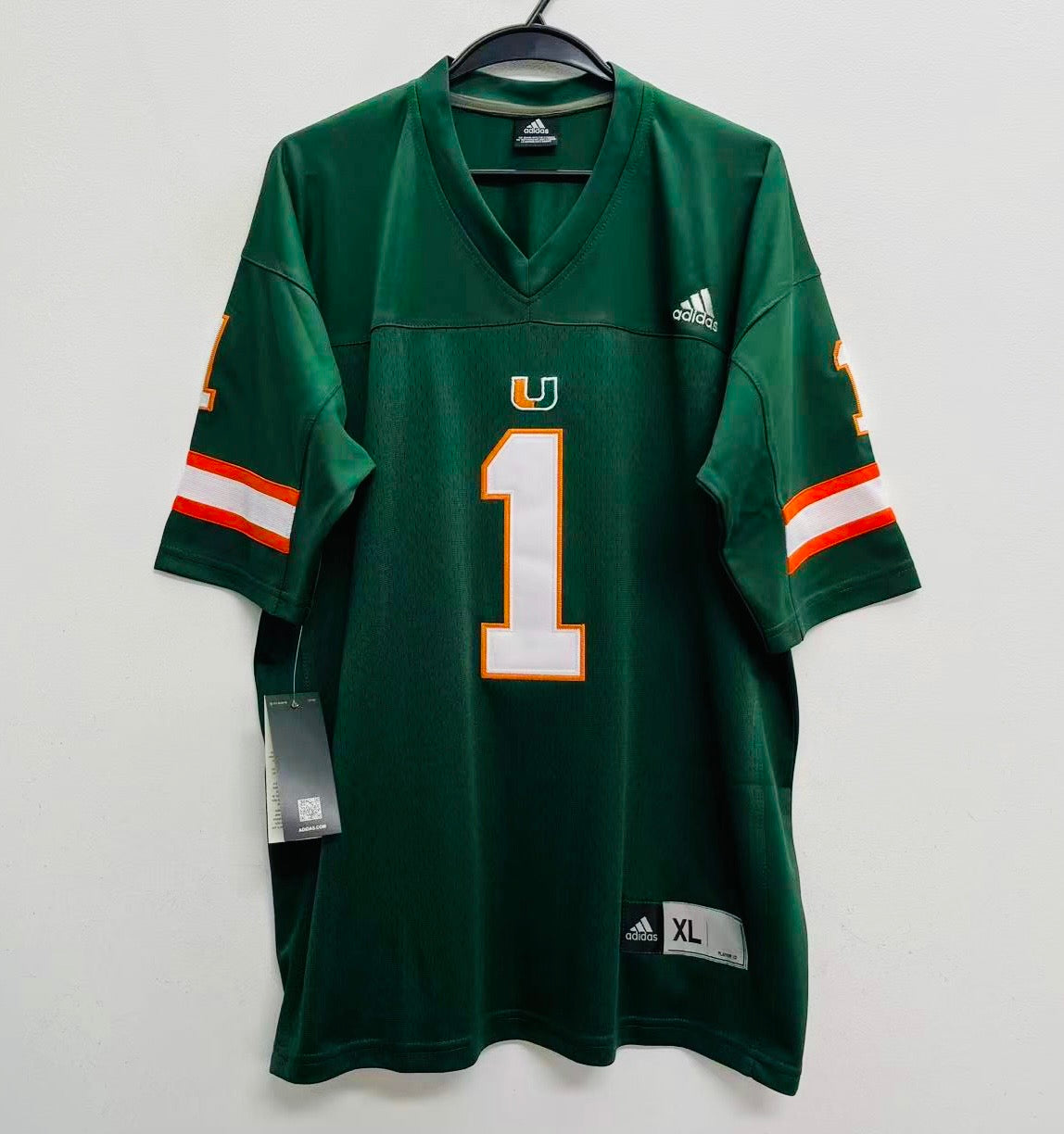 Cam Ward YOUTH KIDS Miami Hurricanes Official NCAA Adidas product image 3