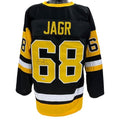 Jaromir Jagr Autographed Pittsburgh Penguins Black Jersey Beckett product image 1, provided for visual reference and product
