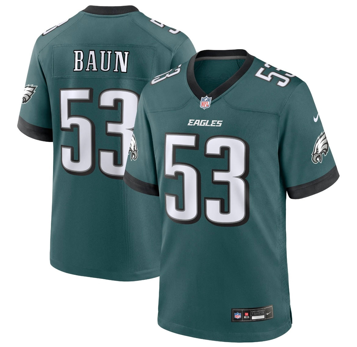 Zack Baun YOUTH KIDS Philadelphia Eagles Jersey Nike product image 1