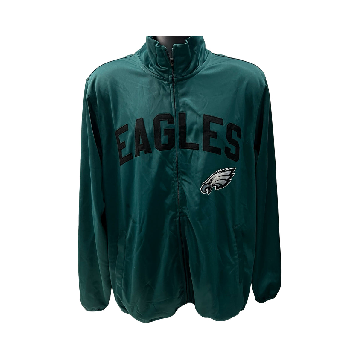 Philadelphia Eagles Zip Up Jacket - Size XL product image 1, provided for visual reference and product detail review