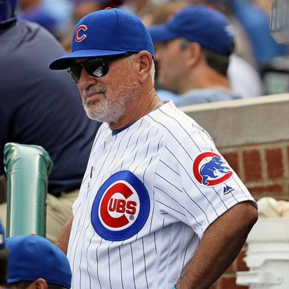 Joe Maddon Chicago Cubs Official MLB Majestic Throwback product image 4