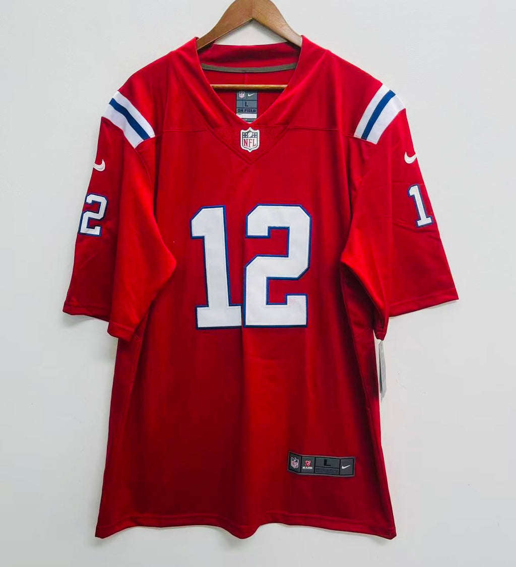 Tom Brady New England Patriots Official NFL Jersey Nike Red product image 2