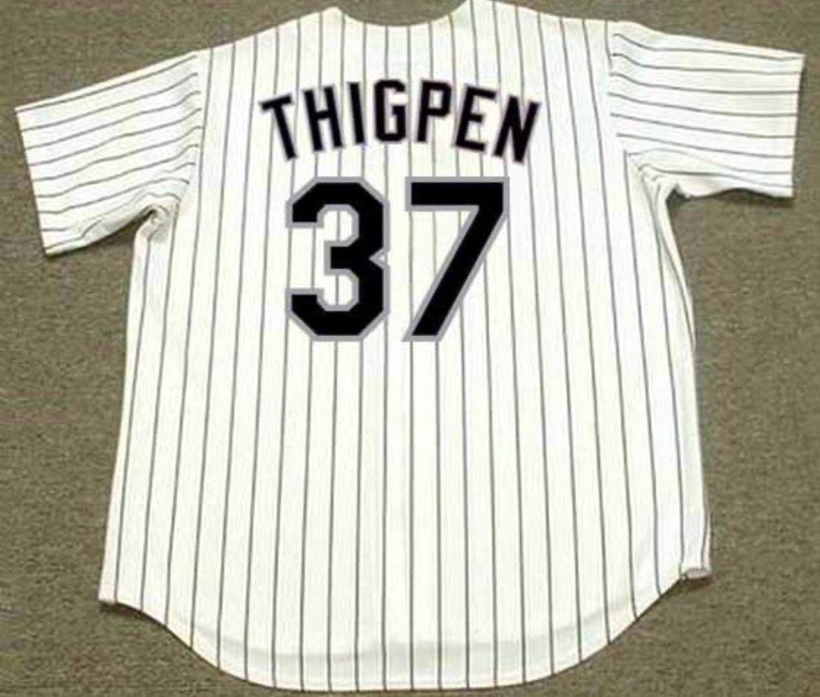 Bobby Thigpen 1991 Chicago White Sox Official MLB Majestic product image 1