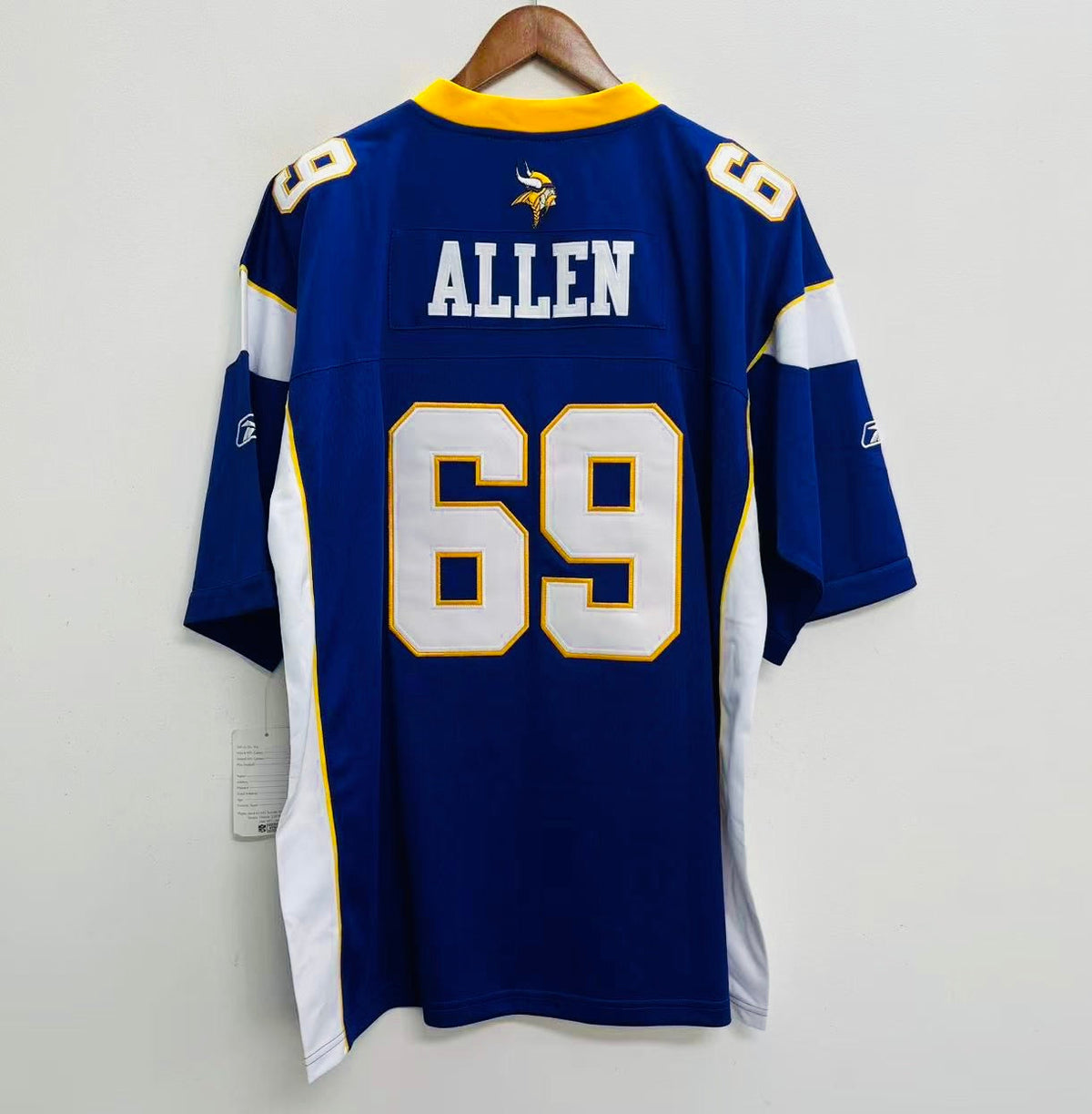 Jared Allen Minnesota Vikings Official NFL Reebok Jersey product image 1
