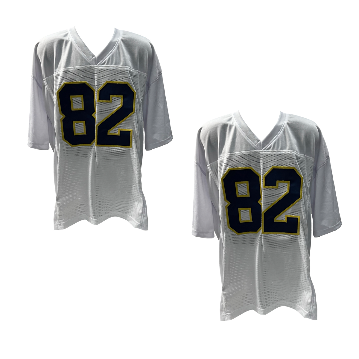 Mark Bavaro Unsigned Notre Dame Fighting Irish Custom White Jersey Size XL product image 1, provided for visual reference