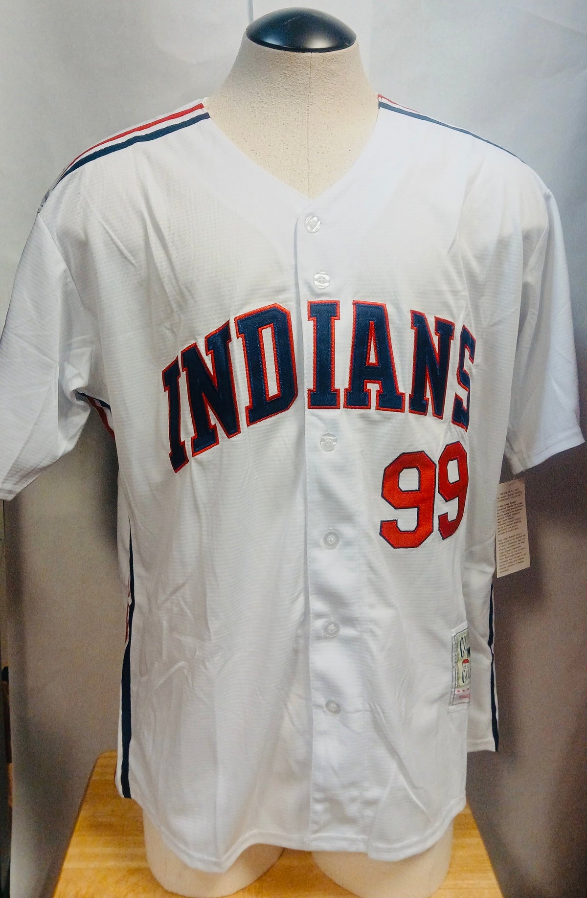 Charlie Sheen Ricky Vaughn Major League autographed jersey product image 2