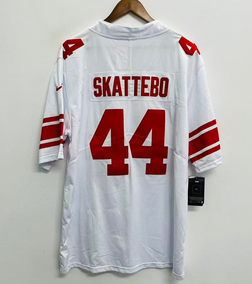 Cam Skattebo New York Giants Official NFL Nike Jersey white product image 1