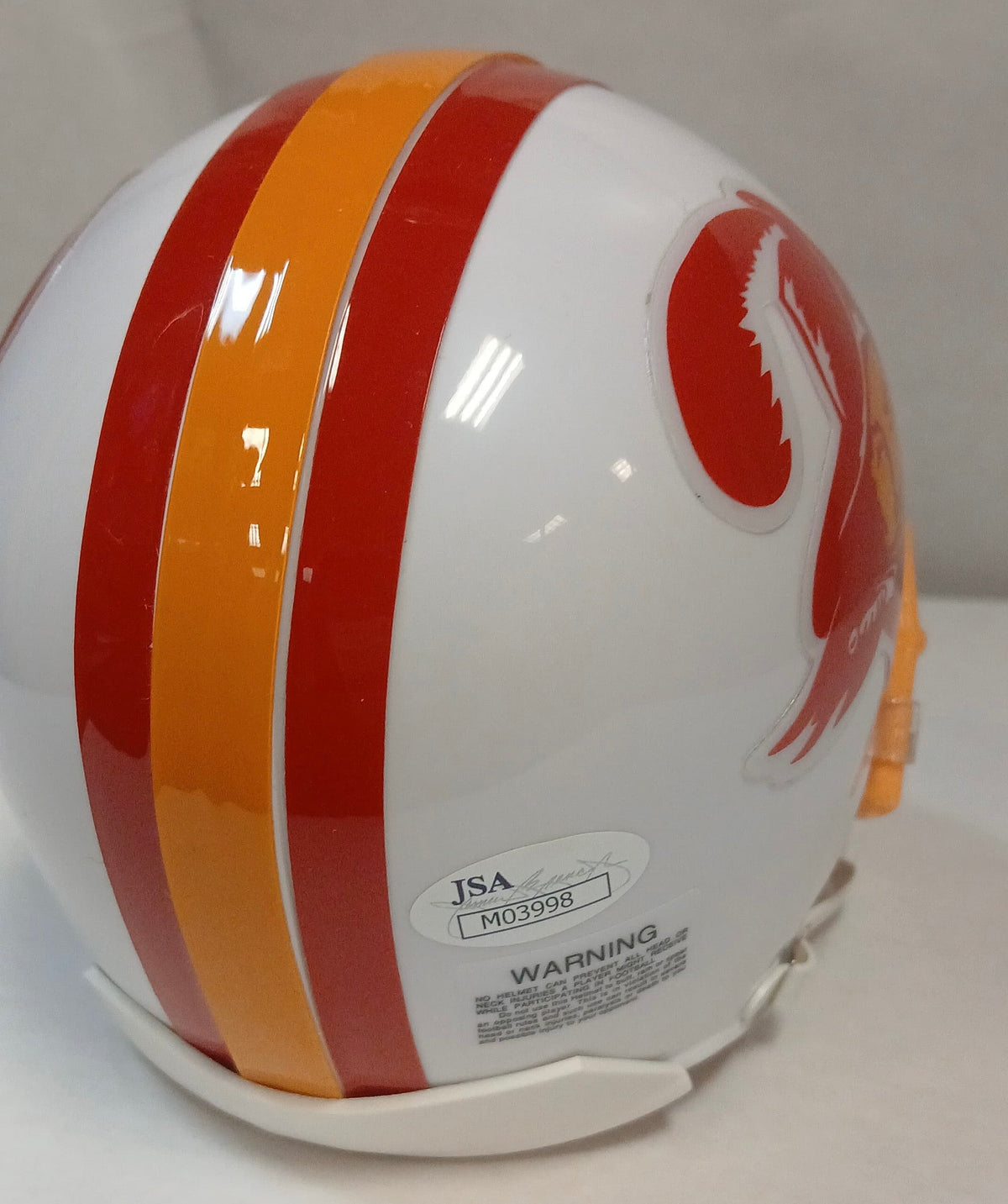Vinny Testaverde Autographed Tampa Bay Buccaneers Mini product image 4