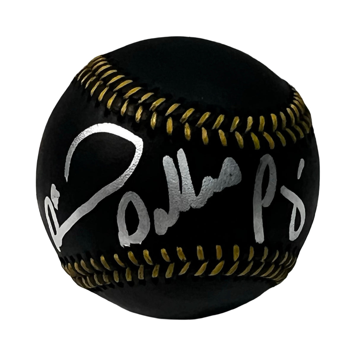 Diamond Dallas Page Autographed WWF/WCW Black Leather Baseball Beckett product image 1, provided for visual reference and