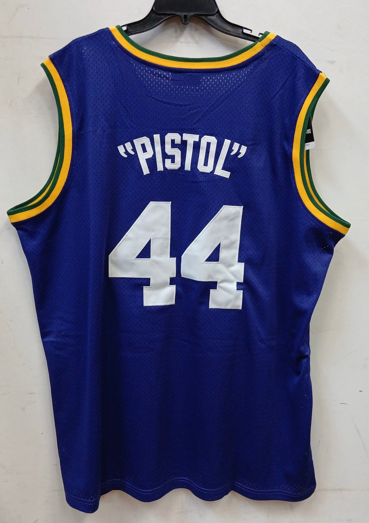 Pistol Pete Maravich Utah Jazz Official NBA Jersey Mitchell product image 5
