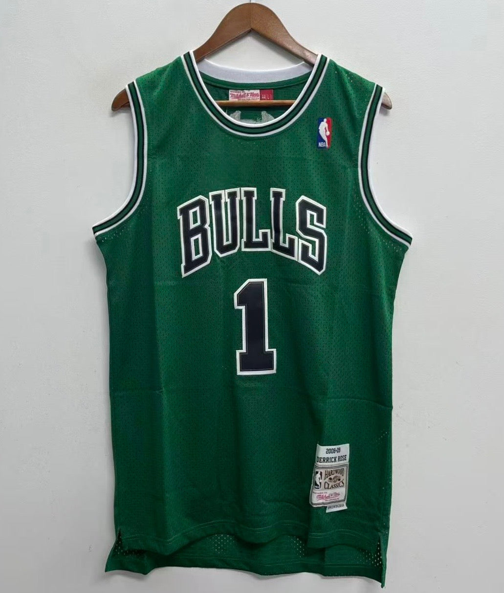 Derrick Rose Chicago Bulls Official NBA Green St. Patrick’s product image 2