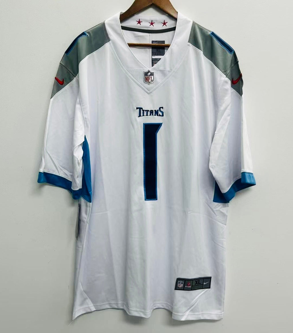 Cam Ward Tennessee Titans Official NFL Nike Jersey White product image 2