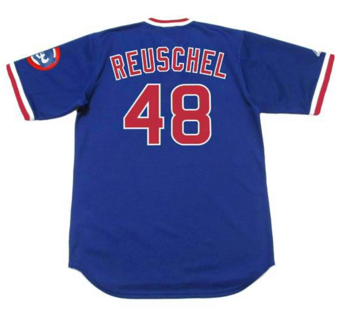 Rick Reuschel Chicago Cubs Official MLB Majestic Jersey product image 1