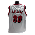 Rasheed Wallace Autographed White Portland Trailblazers Jersey Beckett product image 1, provided for visual reference and