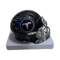 Chris Johnson Autographed Tennessee Titans Navy Blue Mini Helmet Beckett product image 1, provided for visual reference and