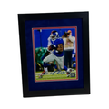 Ahmad Bradshaw Autographed New York Giants Run Framed 8x10 Beckett product image 1, provided for visual reference and