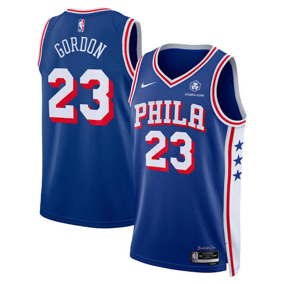 Eric Gordon Philadelphia 76ers Official NBA Jersey blue product image 1