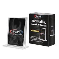 BCW Acrylic Card Stand product image 1, provided for visual reference and product detail review