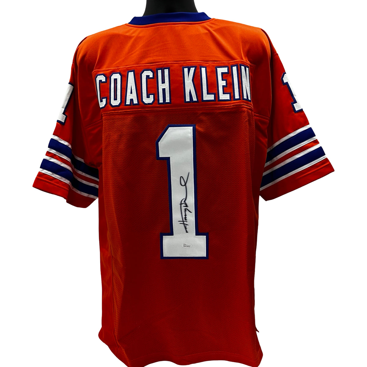 Henry Winkler Autographed Coach Klein Waterboy Mud Dogs Jersey JSA product image 1, provided for visual reference and