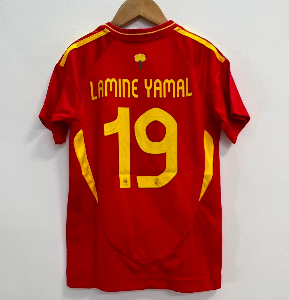 Lamine Yamal #19 Nike Spain España Soccer Futbol Jersey product image 3