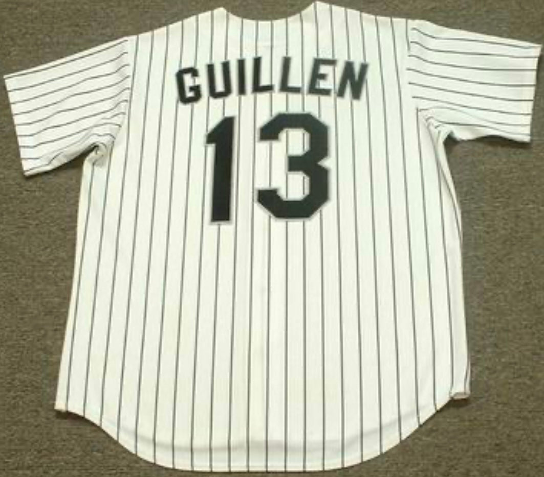Ozzie Guillen 1994 Chicago White Sox Official MLB Majestic product image 1