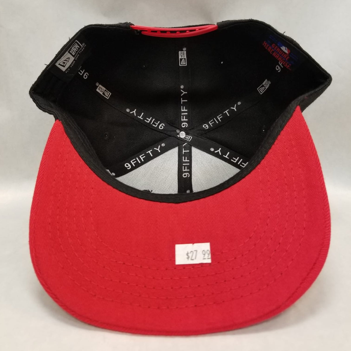 Los Angeles Dodgers New Era Hat adjustable red black product image 5