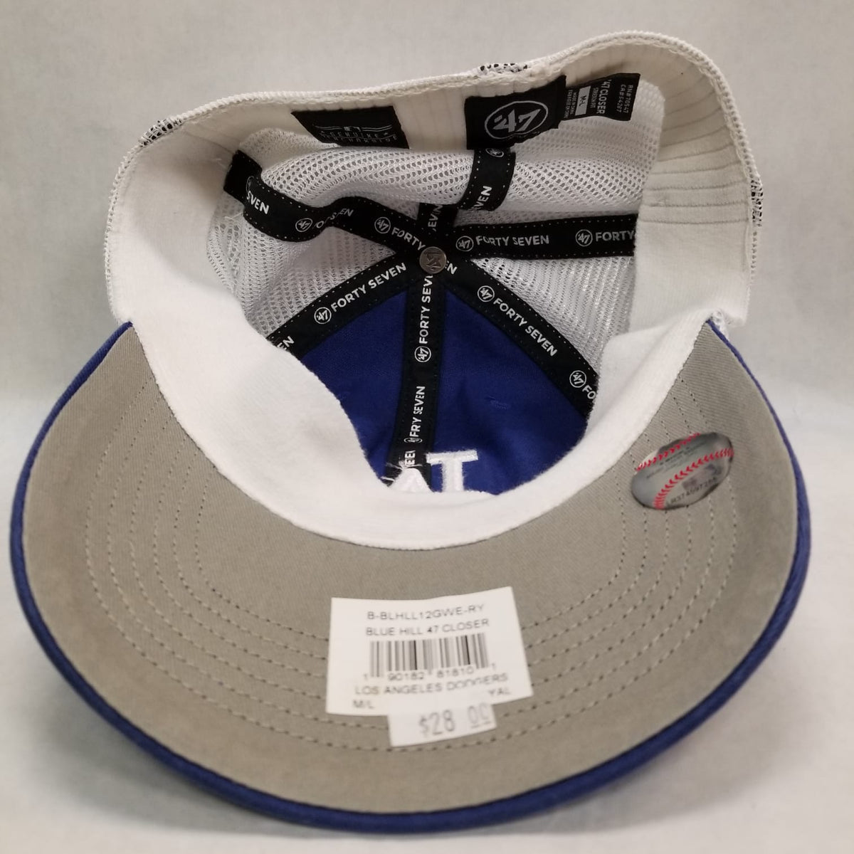 Los Angeles Dodgers 47 brand stretch fit hat product image 5