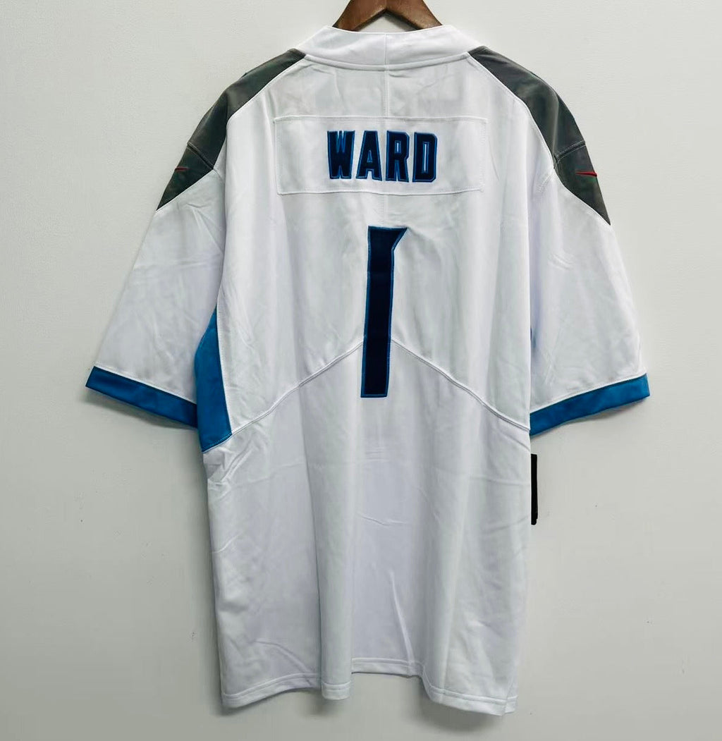 Cam Ward Tennessee Titans Official NFL Nike Jersey White product image 1