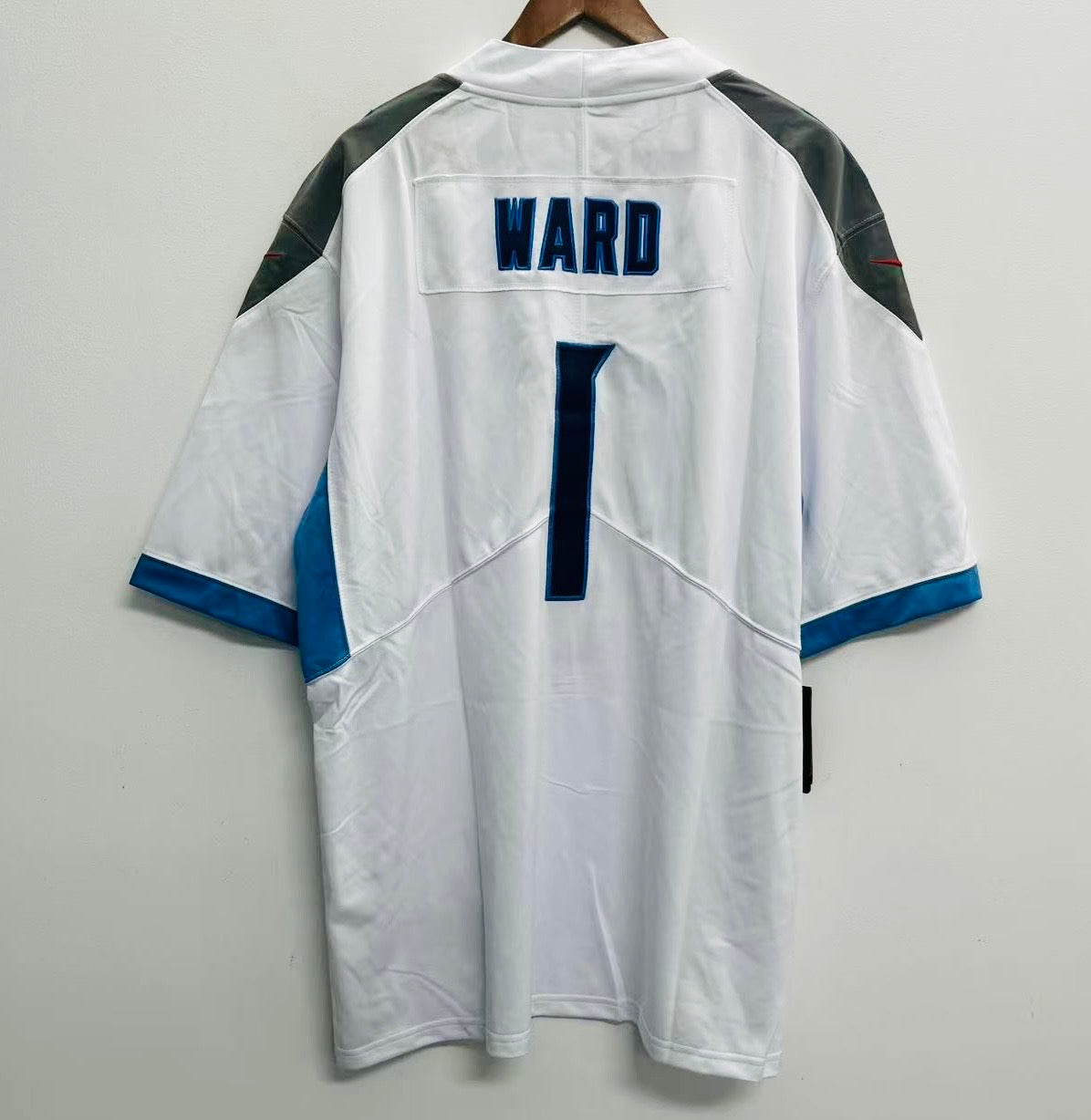 Cam Ward Tennessee Titans Official NFL Nike Jersey White product image 1
