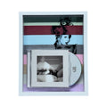 Taylor Swift Tortured Poets 8x10 Framed CD Stripes Collage White Frame product image 1, provided for visual reference and