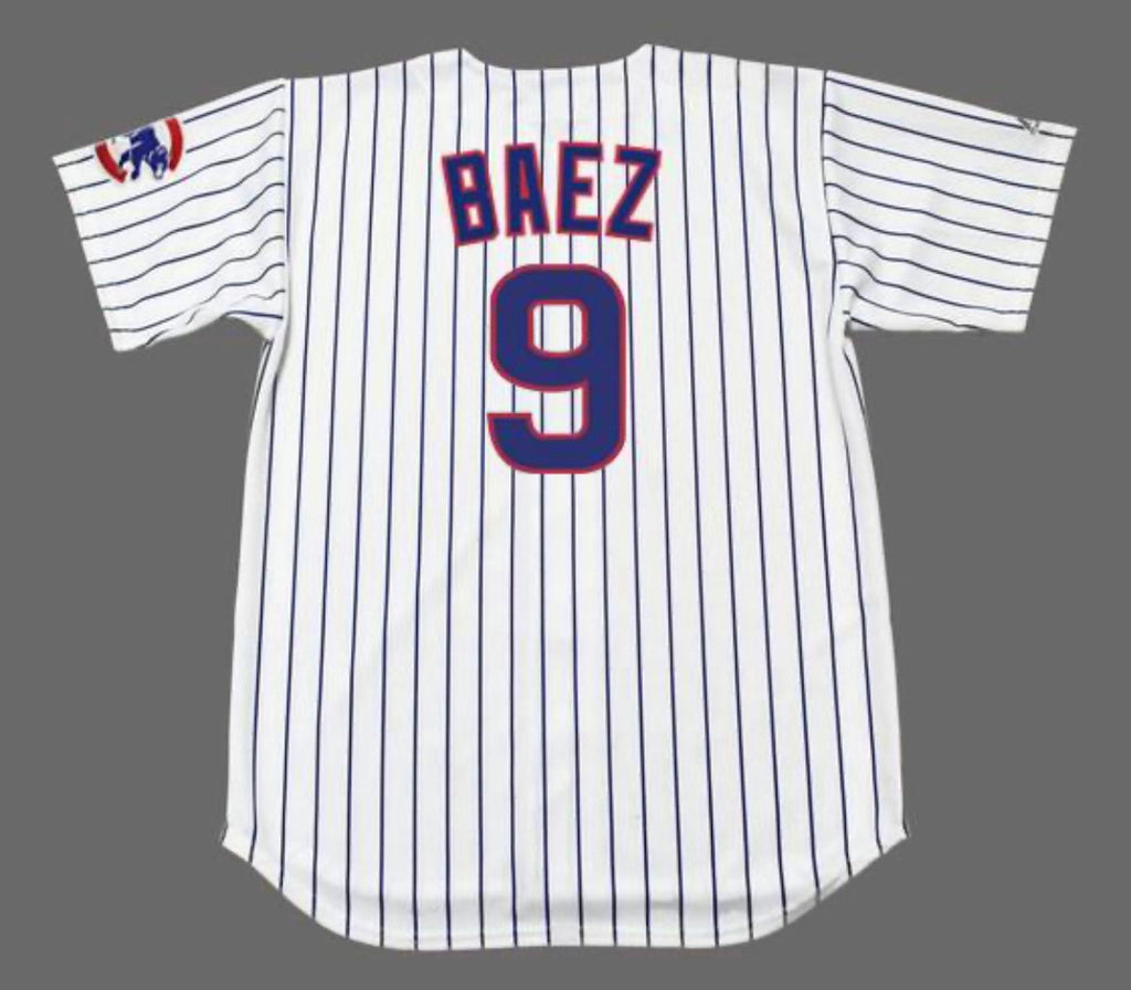 Javier Baez Chicago Cubs Official MLB Majestic Throwback product image 1