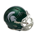 Le'Veon Bell Autographed Michigan State Speed Mini Helmet Beckett product image 1, provided for visual reference and product