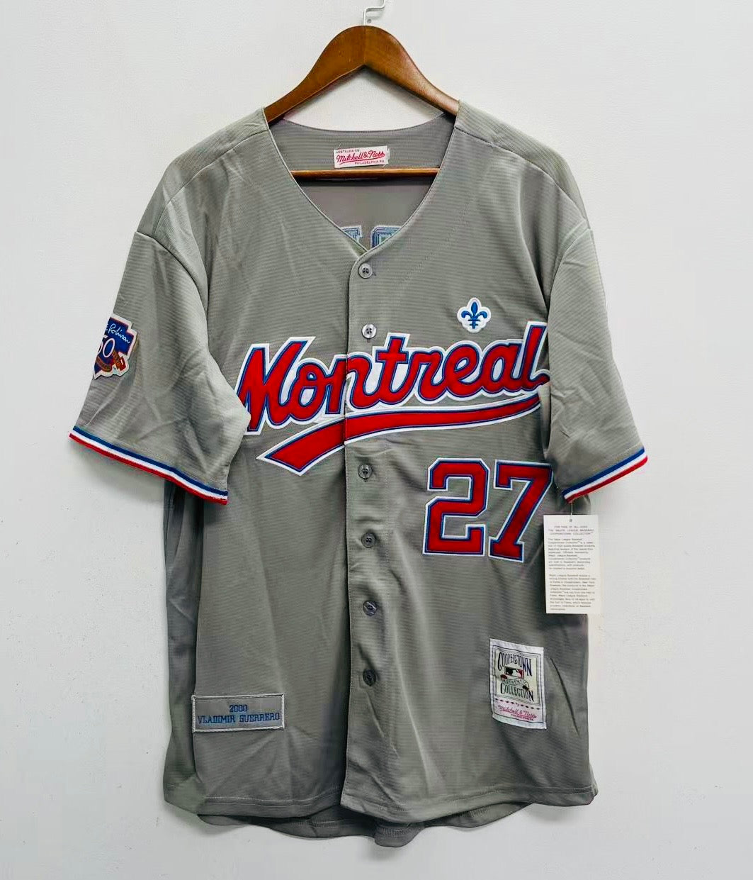 VLADIMIR GUERRERO Montreal Expos Official MLB Mitchell & product image 4