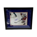 Vincent Trocheck Autographed New York Rangers White Jersey 11x14 Steiner CX - Framed product image 1, provided for visual