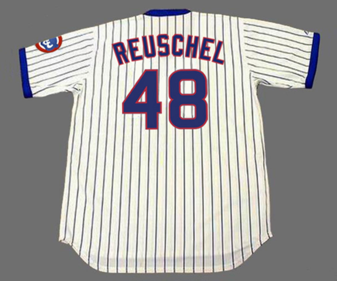 Rick Reuschel 1980 Chicago Cubs Official MLB Majestic Jersey product image 1
