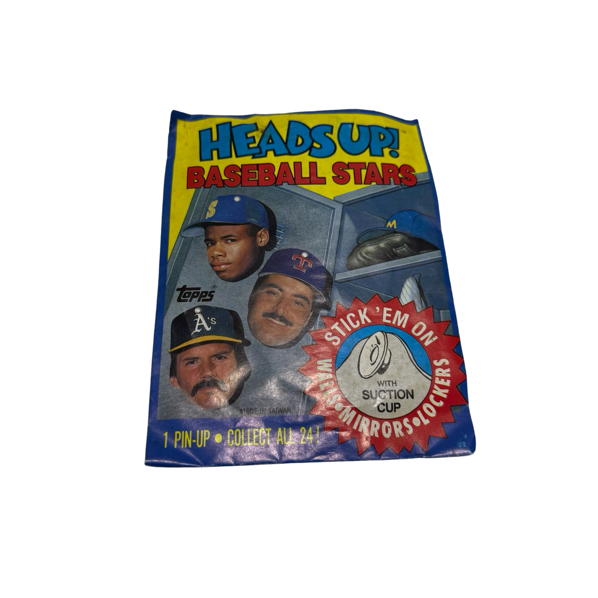 Heads Up Baseball Stars Pin Up product image 1, provided for visual reference and product detail review