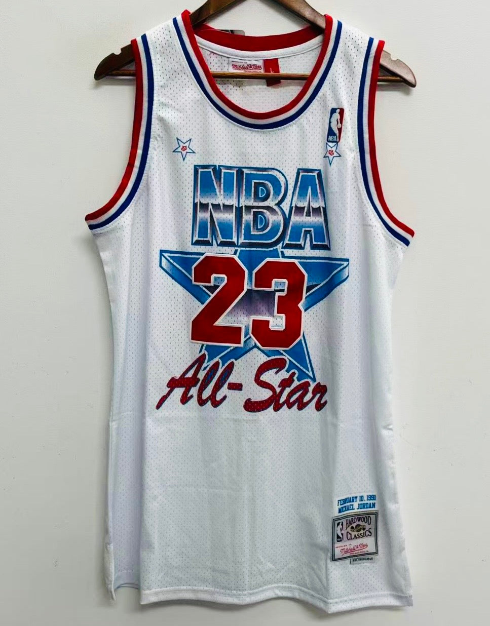 Michael Jordan 1991 NBA All Star Jersey Mitchell & Ness product image 2
