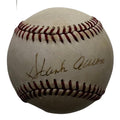 Hank Aaron Autographed Official National League Baseball JSA product image 1, provided for visual reference and product