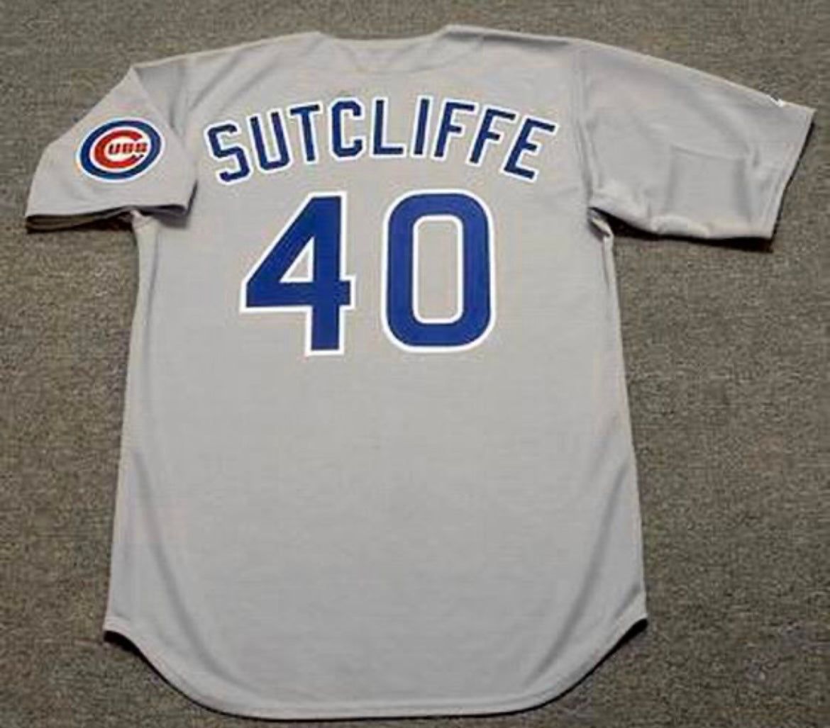 Rick Sutcliffe 1990 Chicago Cubs Official MLB Majestic product image 1