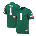 Cam Ward Miami Hurricanes Official NCAA Adidas Jersey green product image 1