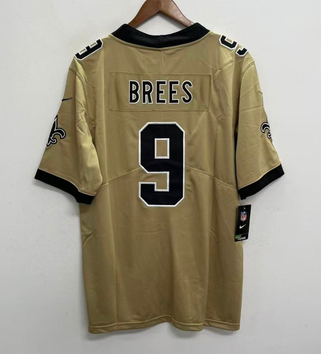 Drew Brees New Orleans Saints Official NFL Nike Jersey gold product image 2