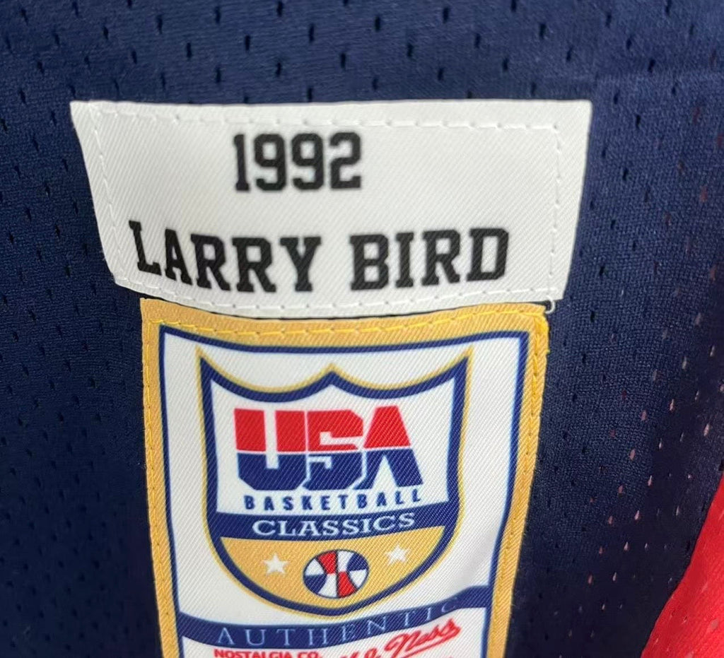 Larry Bird YOUTH KIDS USA Basketball Olympic Mitchell & product image 3