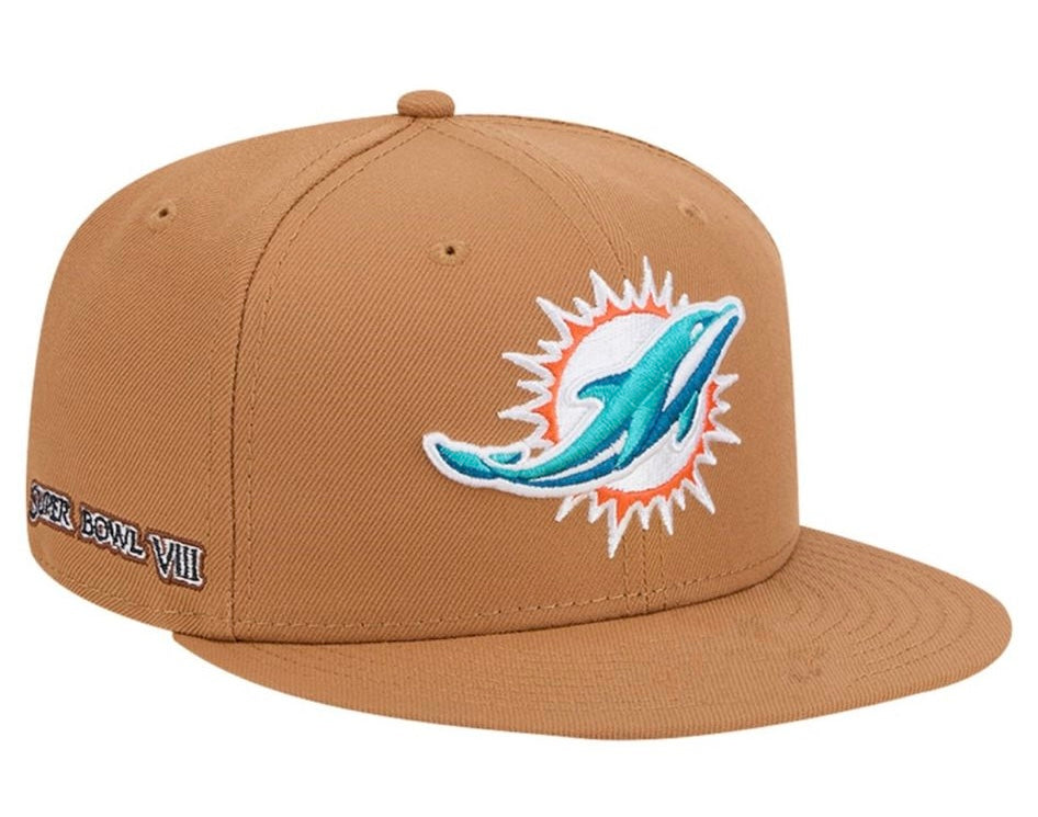 Miami Dolphins Official NFL New Era Hat adjustable product image 1