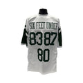 New York Jets Unsigned Six Feet Under White Jersey product image 1, provided for visual reference and product detail review