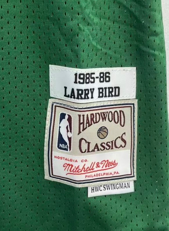 Larry Bird Boston Celtics Official NBA Mitchell & Ness product image 3