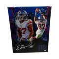 Sterling Shepard Autographed New York Giants 16x20 Canvas PSA product image 1, provided for visual reference and product