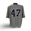 New York Yankees Unsigned #47 Custom Jersey product image 1, provided for visual reference and product detail review