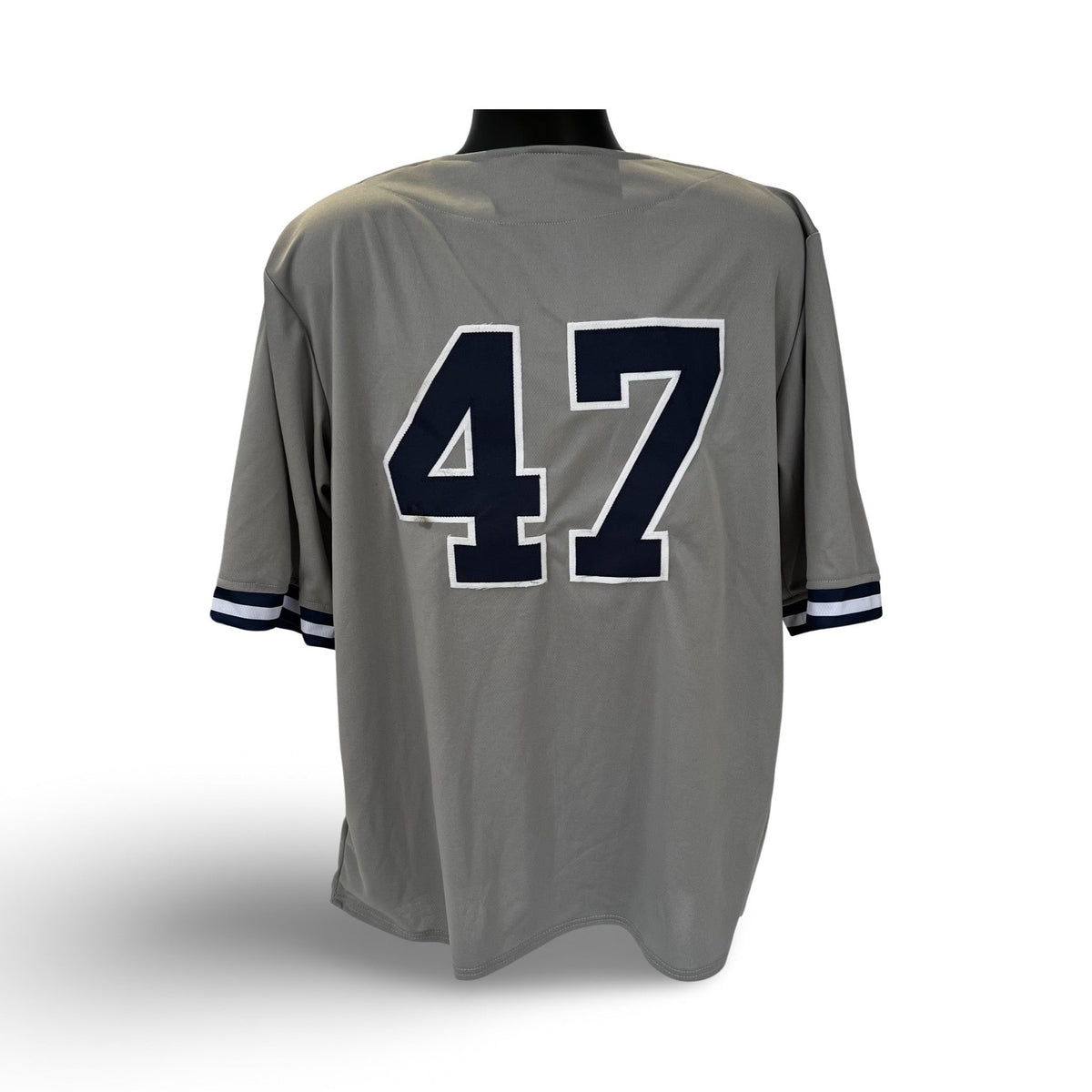 New York Yankees Unsigned #47 Custom Jersey product image 1, provided for visual reference and product detail review
