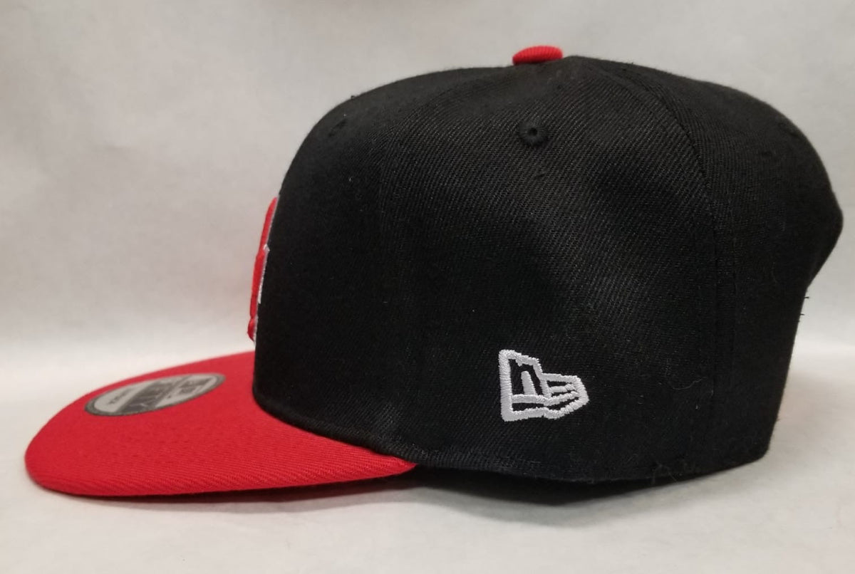 Los Angeles Dodgers New Era Hat adjustable red black product image 2